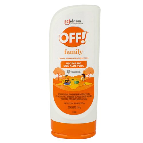 Repelente Off Crema Family 196G