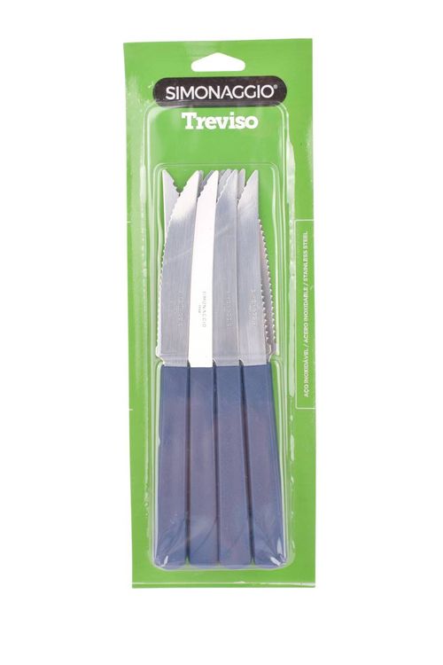 Cuchillos Simonaggio Mango Azul 12Un