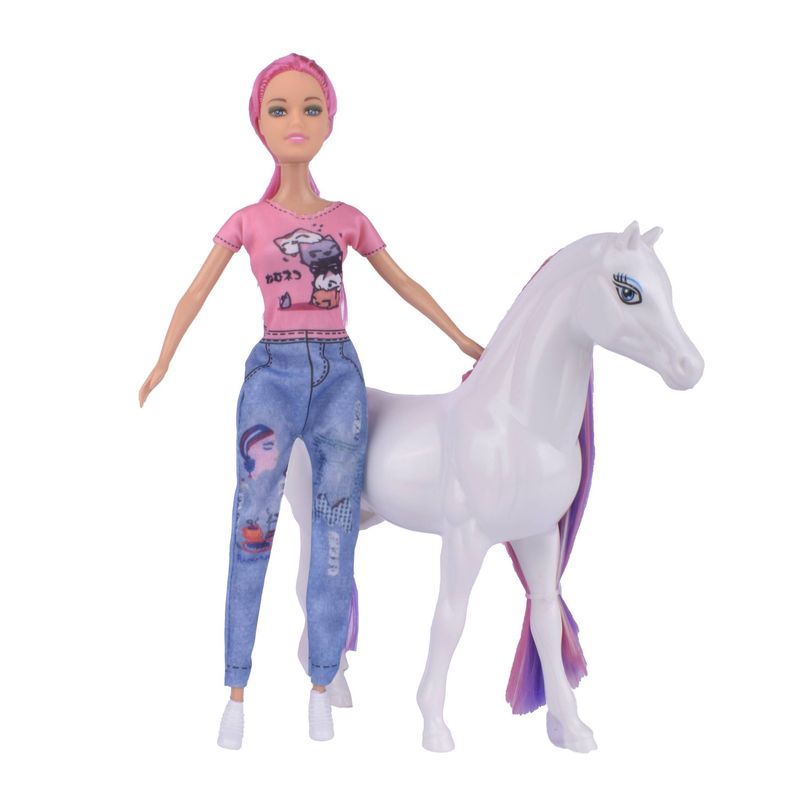 Muñeca-Tiny-y-su-Caballo