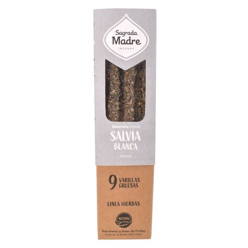 Sahumerio Sagrada Madre Salvia Blanca