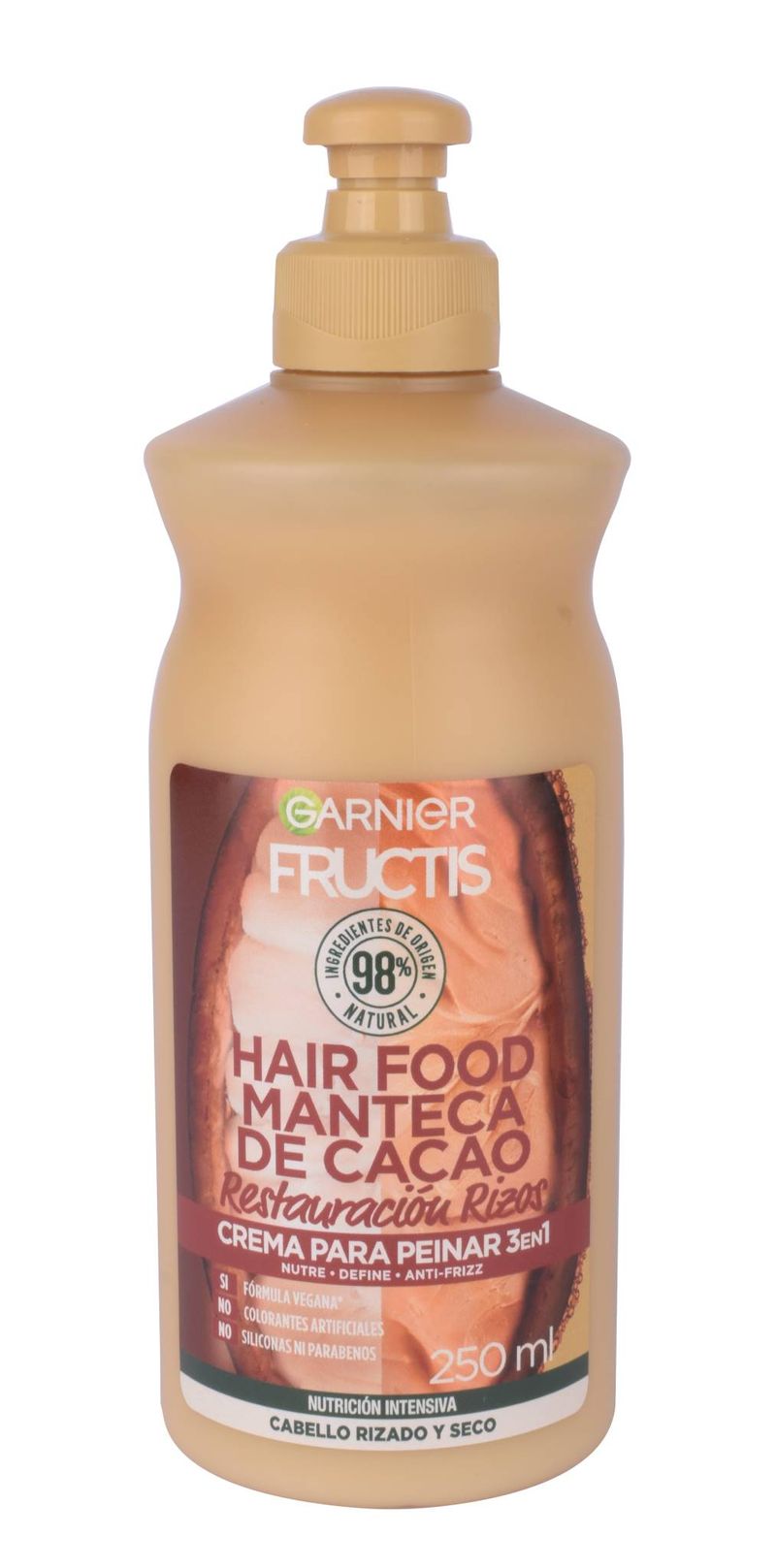 Crema-para-Peinar-Fructis-Food-Cocoa-250ML