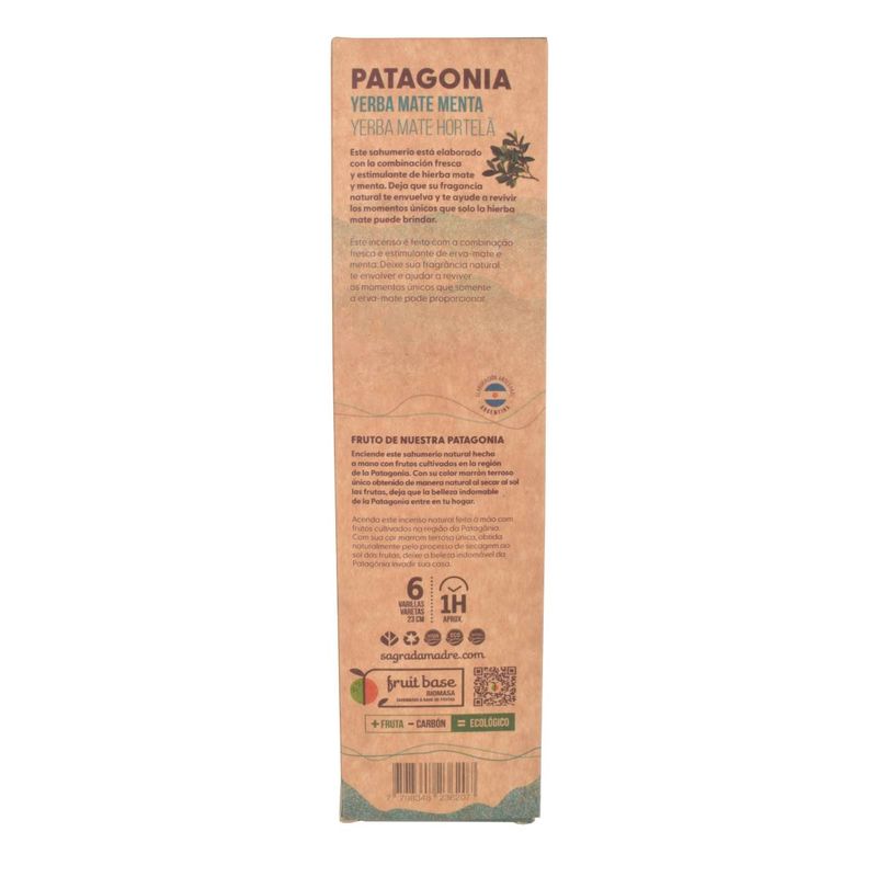 Sahumerio-Sagrada-Madre-Yerba-Mate-Menta-Patagonia