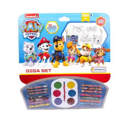 Set Arte Tapimovil Giga Set Paw Patrol