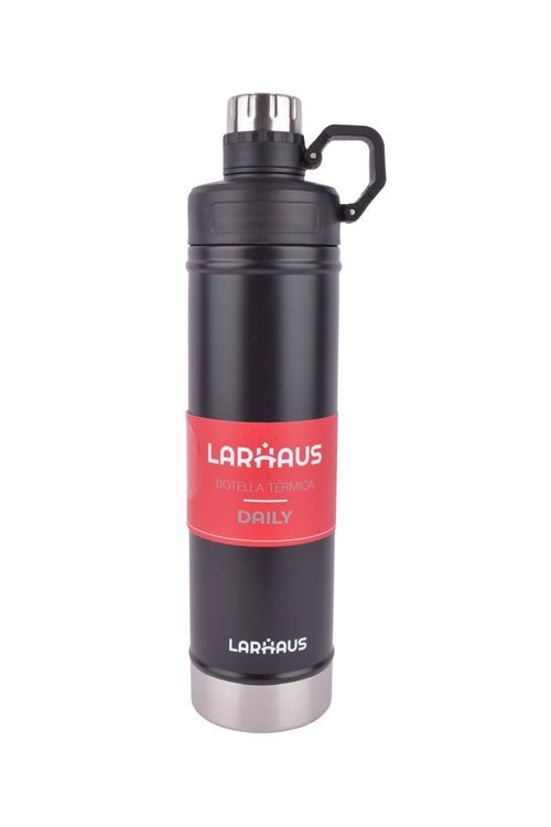 Botella Larhaus Térmica Negra