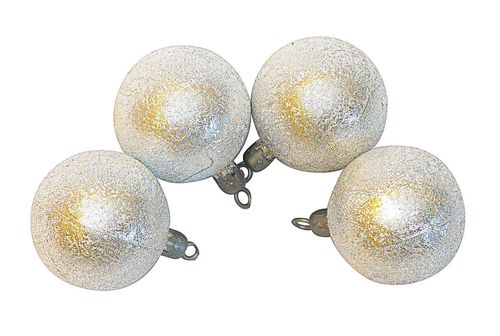 Globos Navideños Nº5 Texturados en Bolsa 4 Un