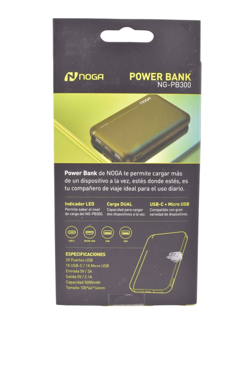 Cargador-Noga-Powerbank-5000MAH-USB-Tipo-C