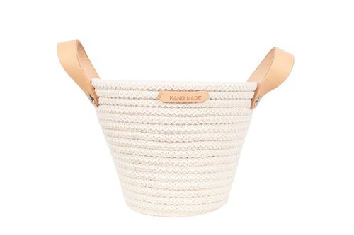 Cesta Rustica Cónica c/Manija Crudo