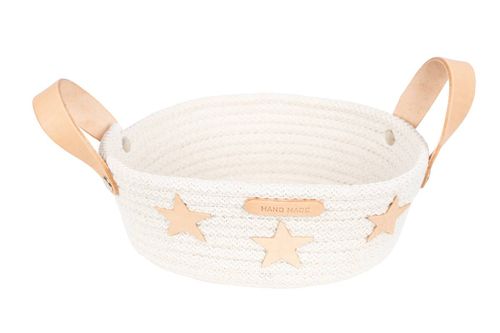 Cesta Rustica Diseño c/Asas 22x9cm