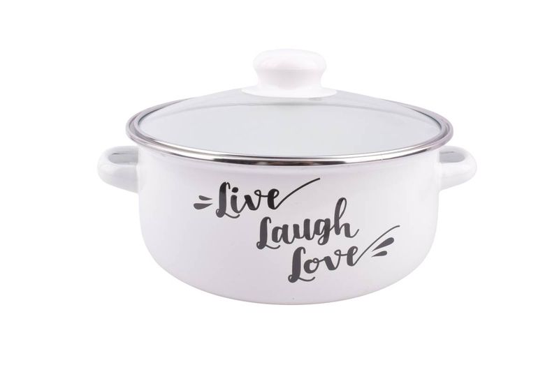 Cacerola-The-Kitchen-Enlozada-con-Tapa-20CM