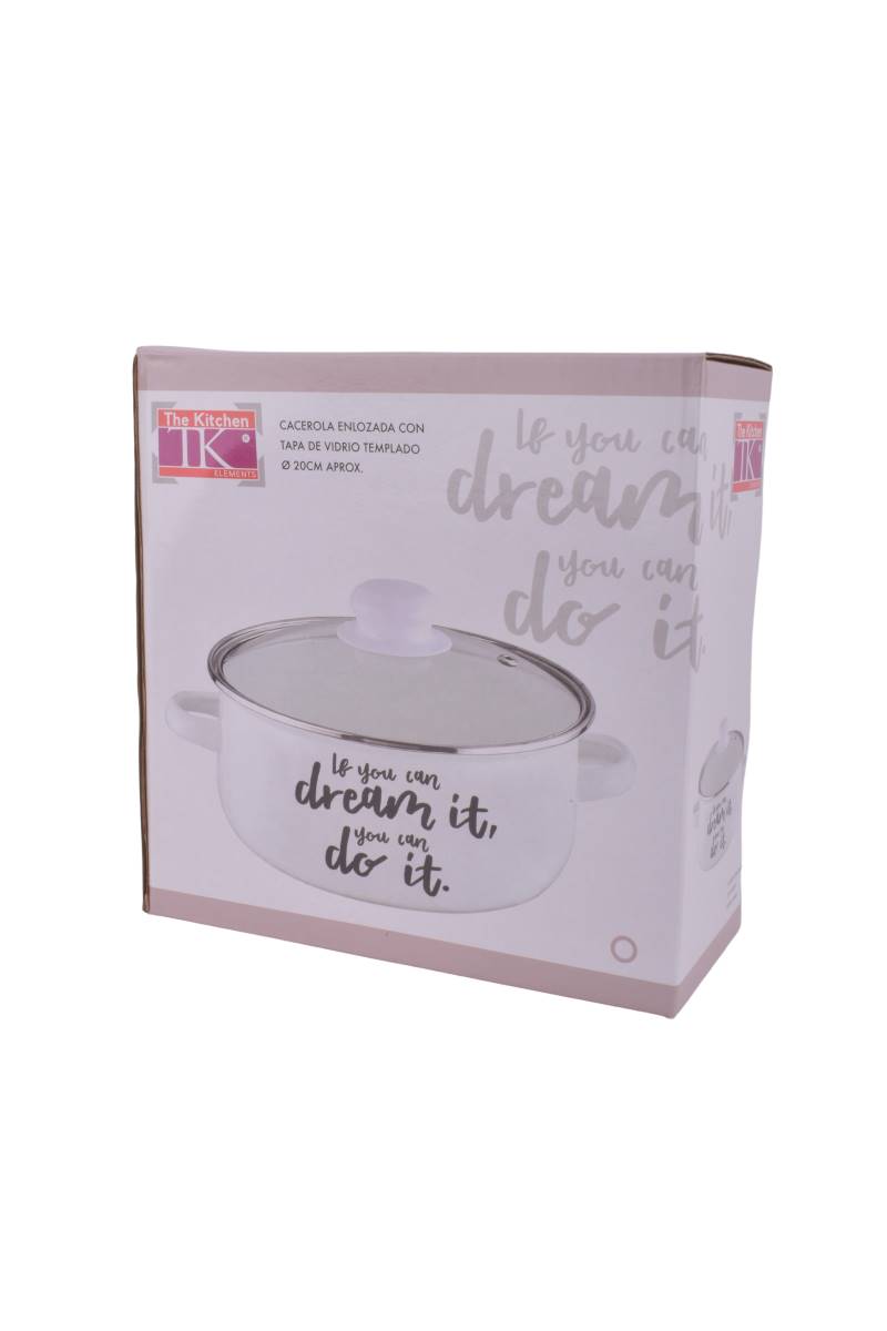Cacerola-The-Kitchen-Enlozada-con-Tapa-20CM