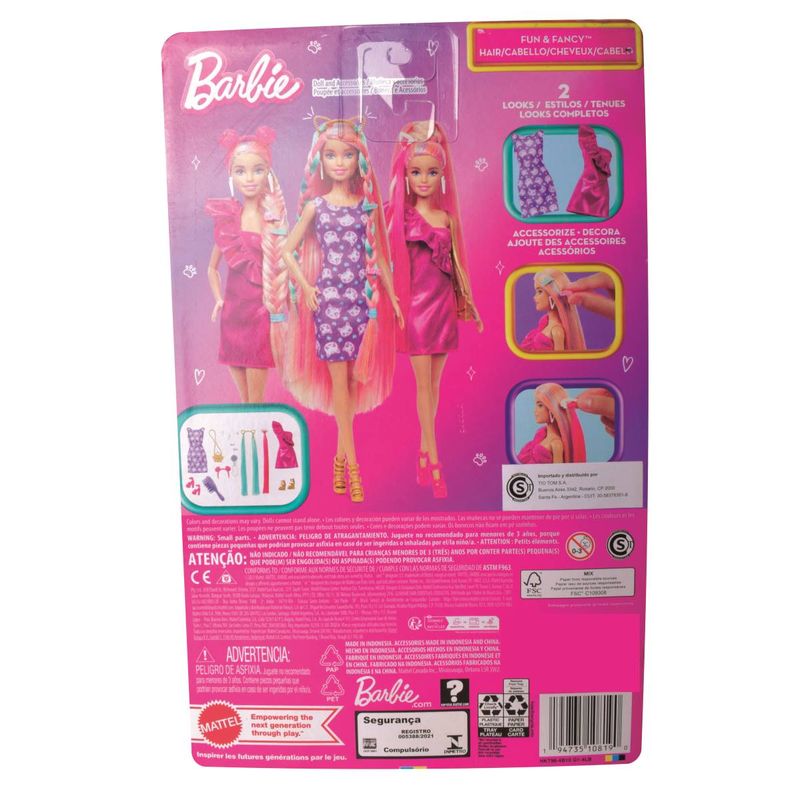 Muñeca-Mattel-Barbie-Totally-Hair