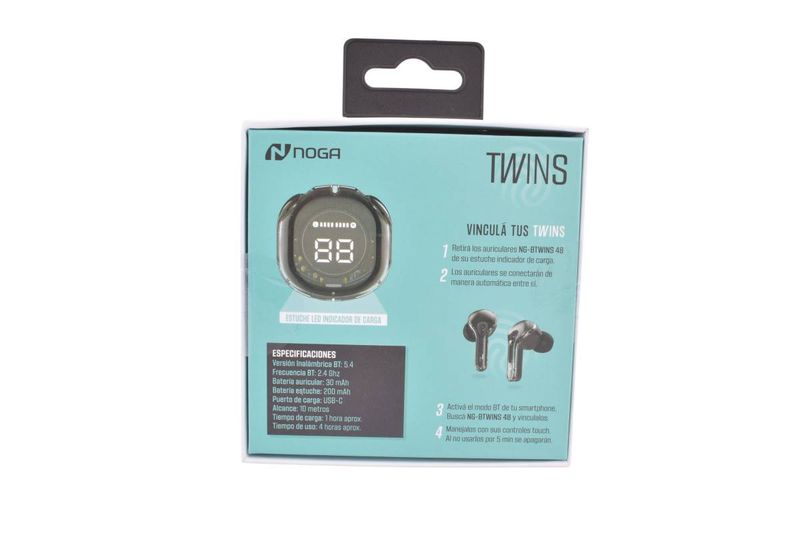 Auricular-Noga-BT-Twins-48-Negro