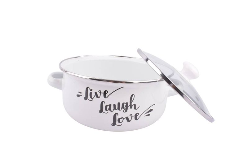Cacerola-The-Kitchen-Enlozada-con-Tapa-18CM