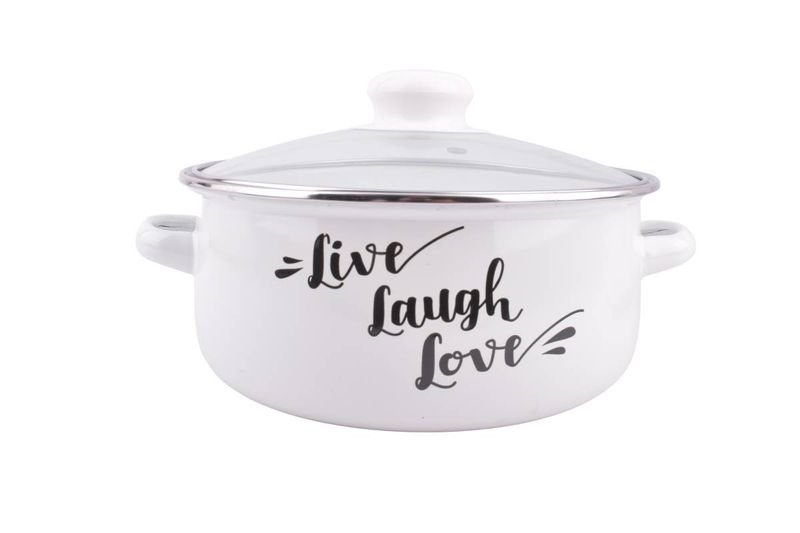 Cacerola-The-Kitchen-Enlozada-con-Tapa-20CM