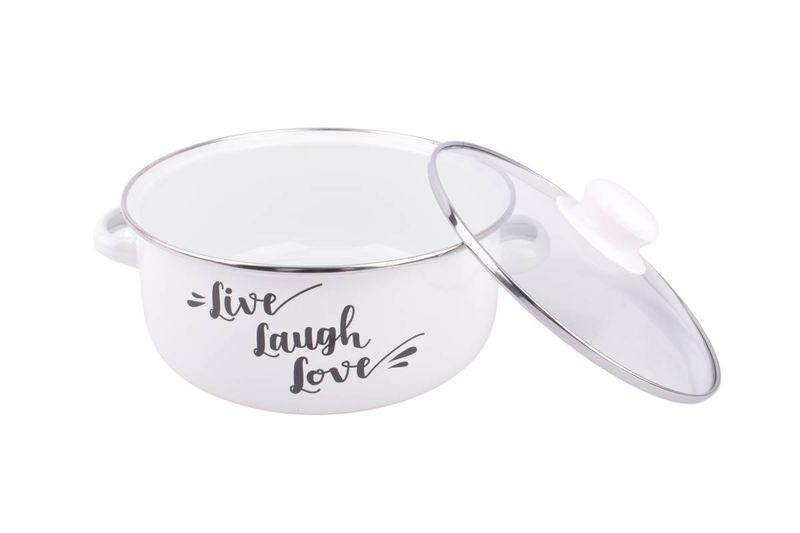 Cacerola-The-Kitchen-Enlozada-con-Tapa-20CM