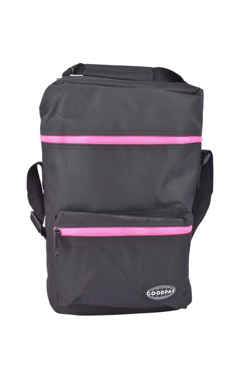Bolso Modax Matero Goodpak Negro c/Fucsia