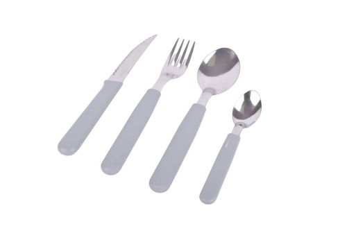 Juego de Cubiertos Carol Tarro Gris 24Pz