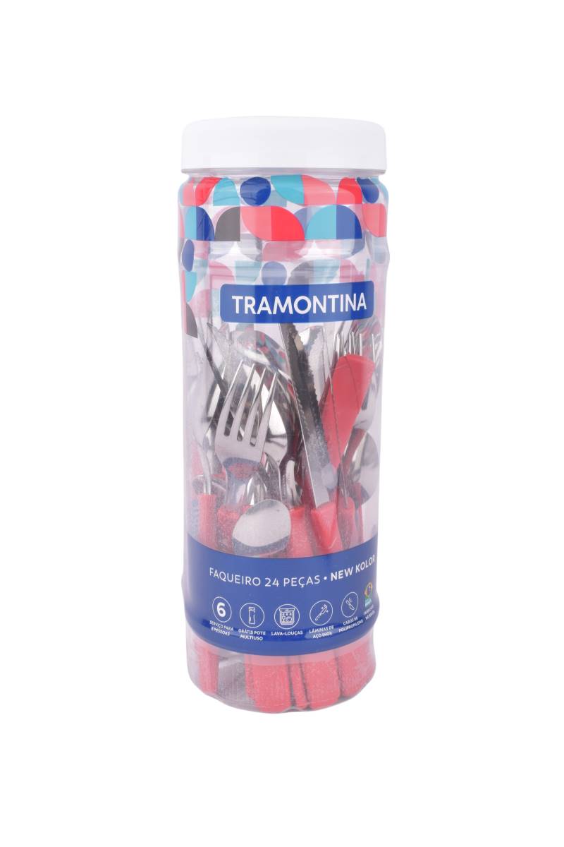 Juego-de-Cubiertos-Tramontina-Leme-Rojo--24Pz