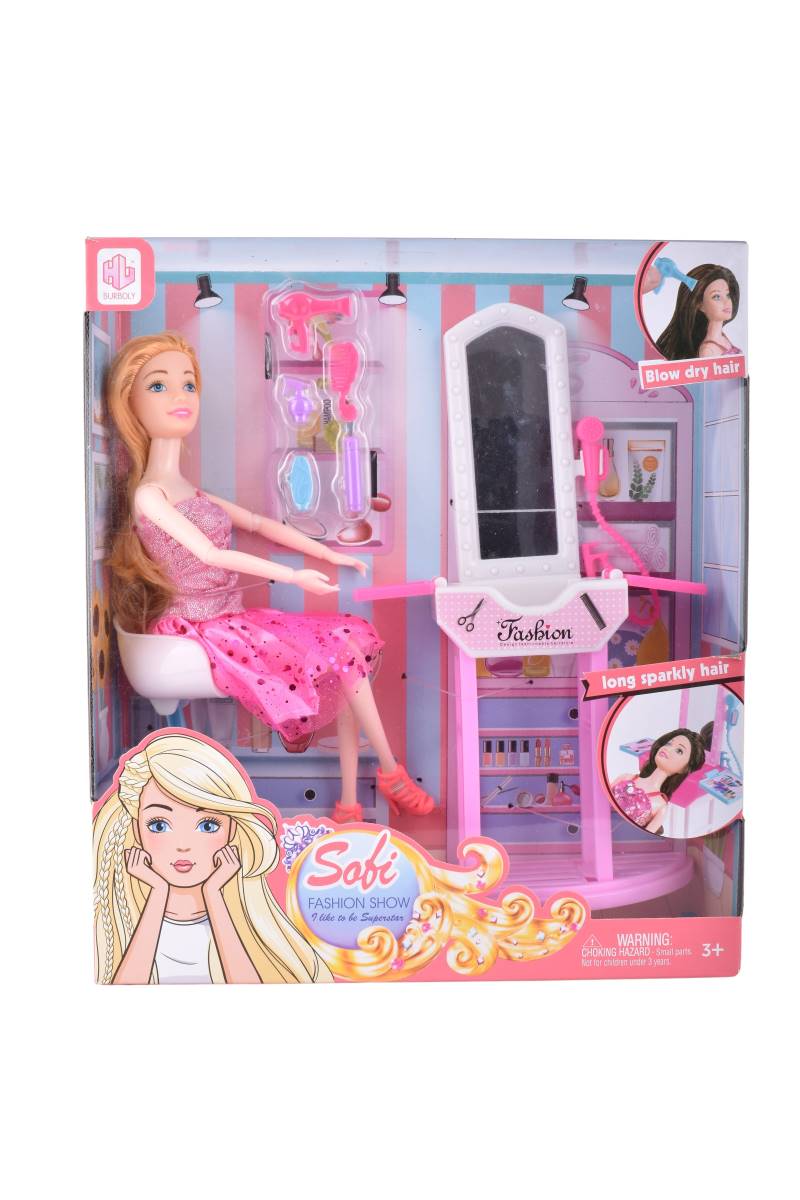 Muñeca-con-Accesorios-de-Belleza