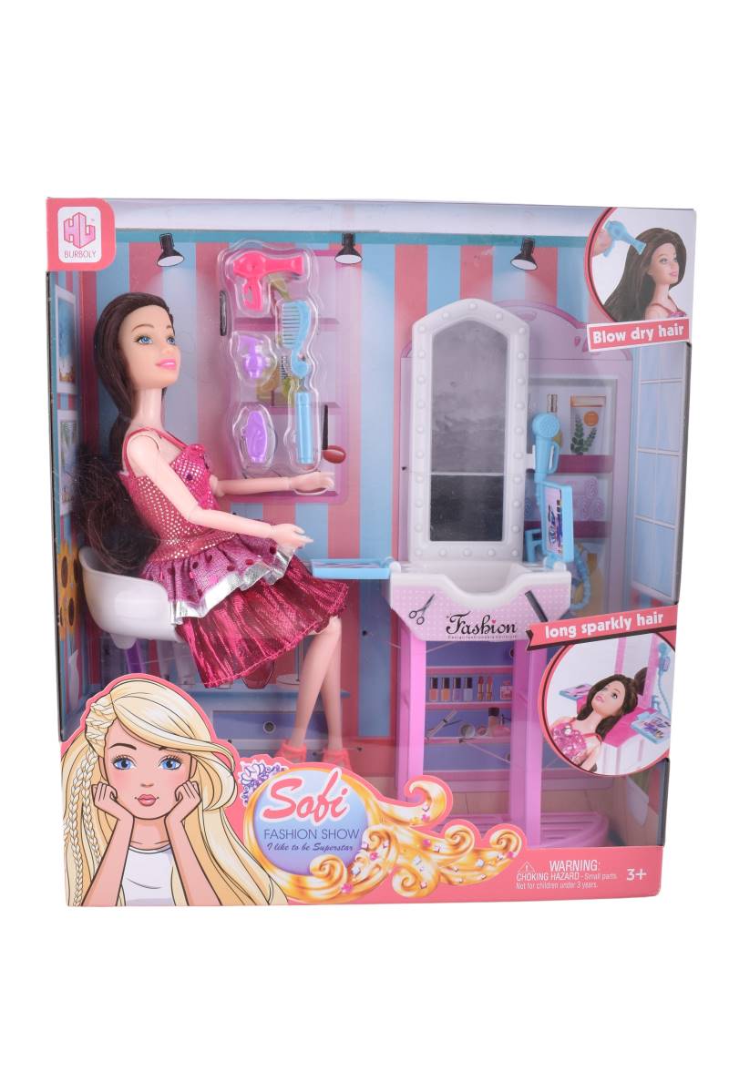 Muñeca-con-Accesorios-de-Belleza