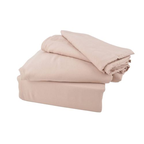 Juego de Sábanas Blanco Paris 600H Liso Queen