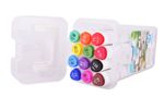 Marcadores-Doble-Punta-Cuerpo-Blanco-Box-Transparent--12Pz