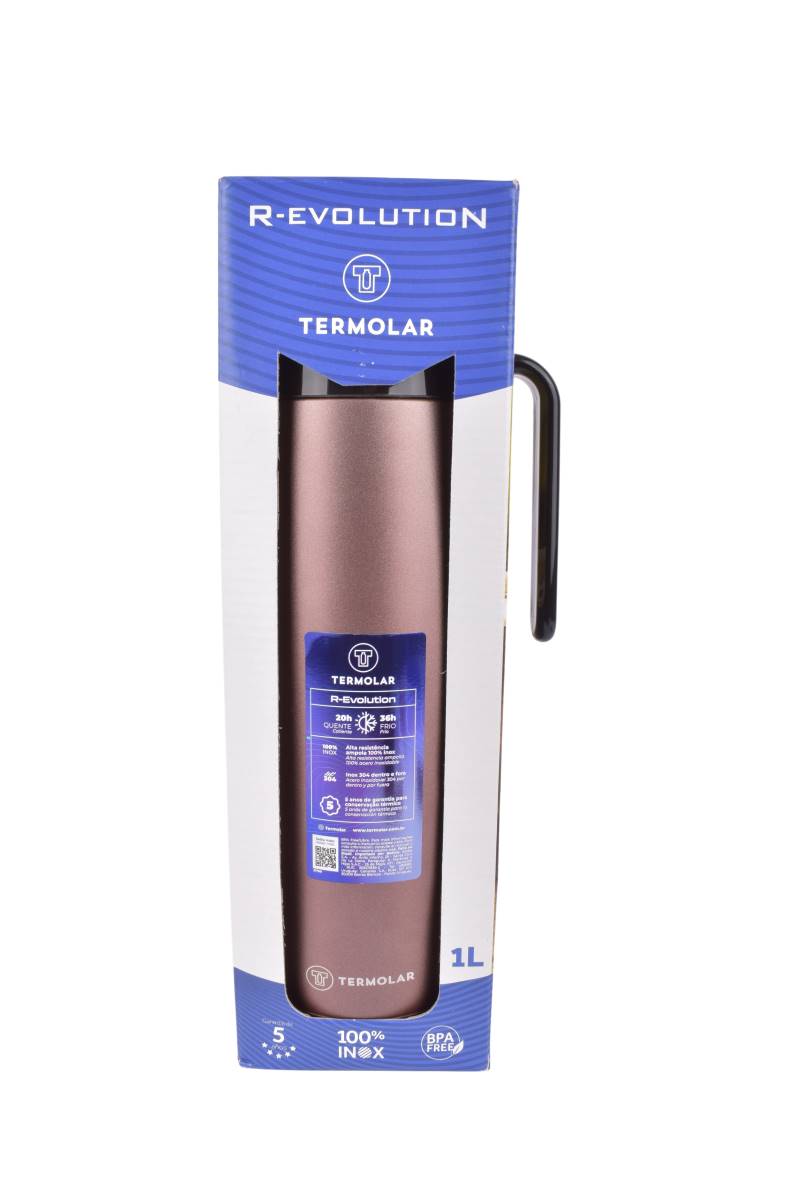 Termo-Termolar-Acero-Bronce-1L