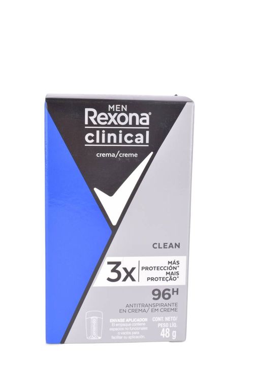 Desodorante Rexona Soft Solid Clean Men 48G