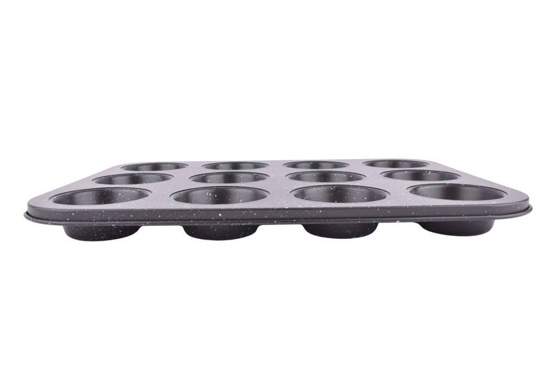 Molde-Carol-Muffin-x12-Negro-Granito-35CM