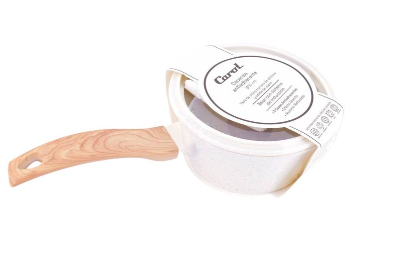 Cacerola-Carol-Teflon-Mango-Simil-Marmol-16CM