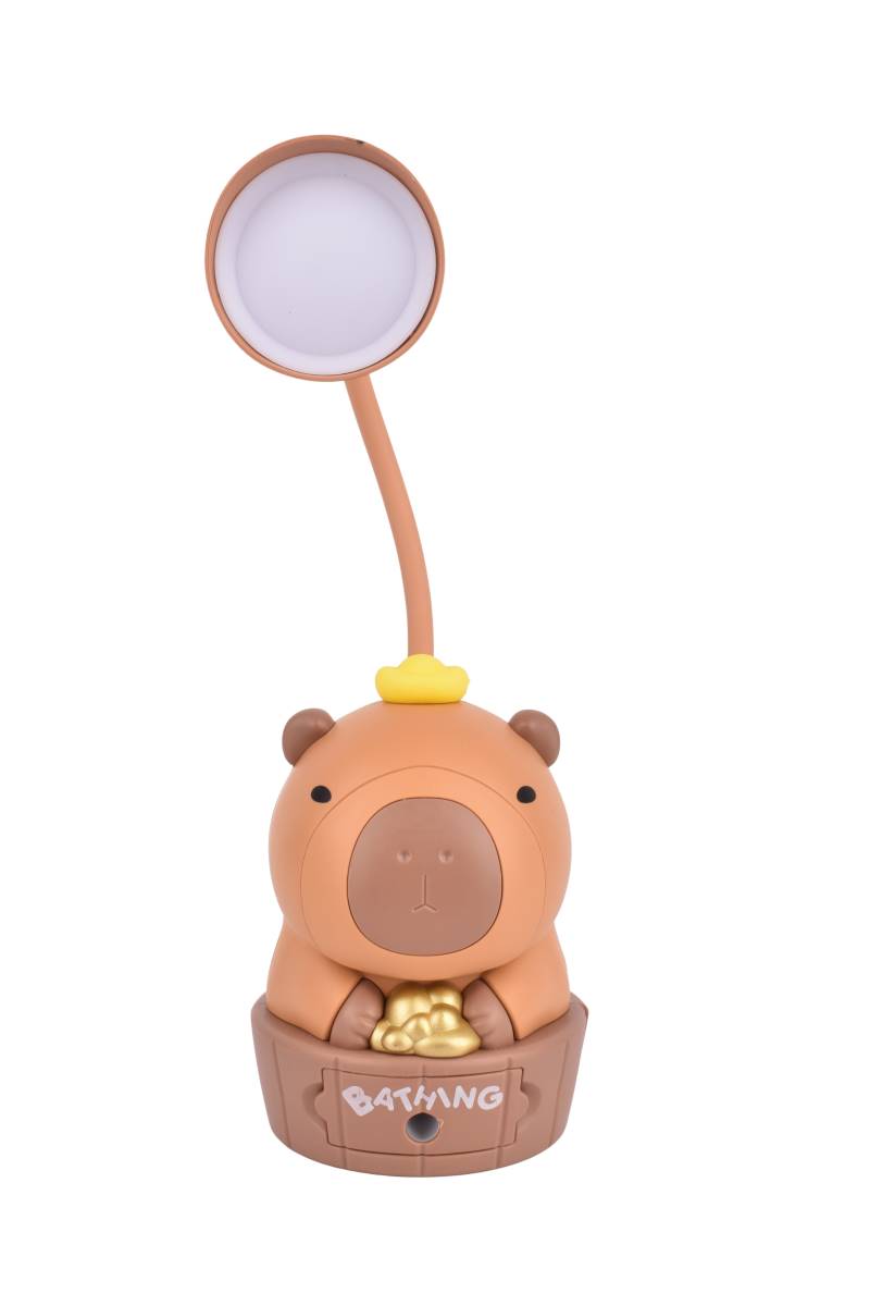 Lampara-Led-Infantil-Capibara-c-Sacapuntas-25CM
