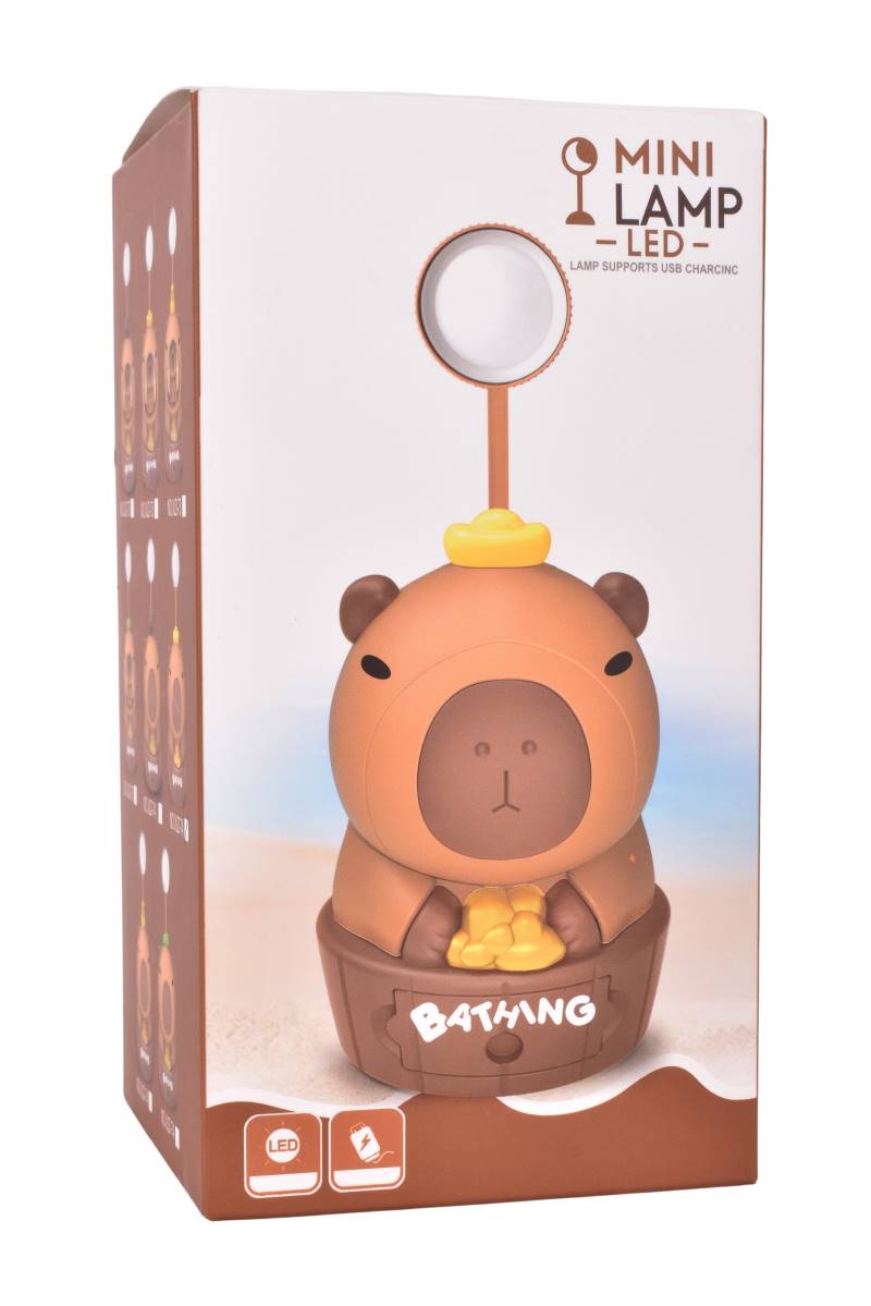 Lampara-Led-Infantil-Capibara-c-Sacapuntas-25CM