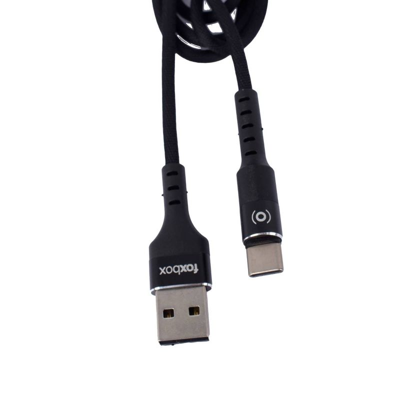 Cable-Foxbox-Round-Tipo-C-Negro