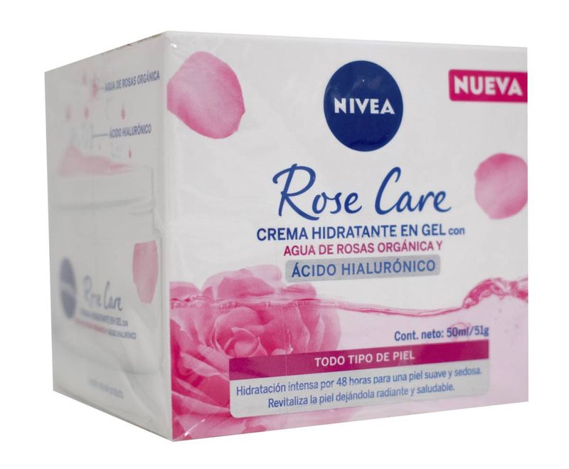 Crema-Gel-Nivea-Rose-Care-Hidratante-50ML