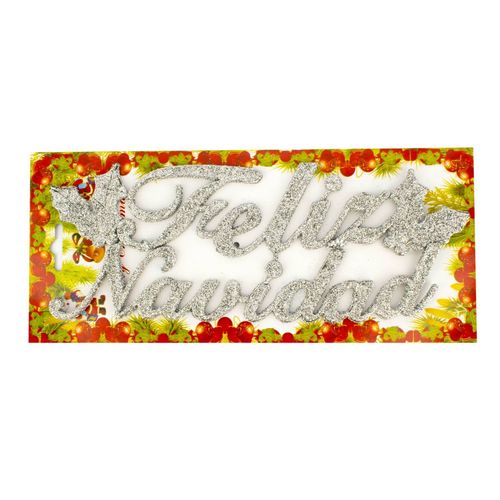 Cartel Navideño 25CM