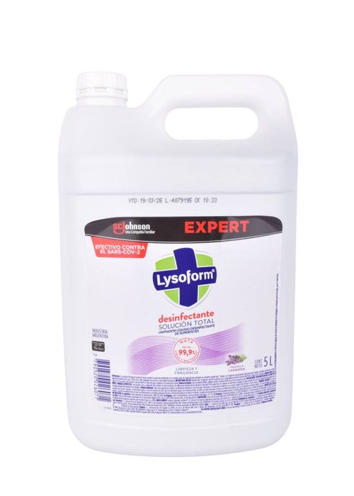 Desinfectante Lysoform Líquido Lavanda 5L