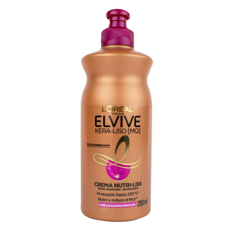 Crema-para-Peinar-Elvive-Kera-Liso-250ML