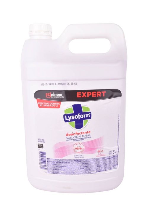 Desinfectante Lysoform Líquido Floral 5L