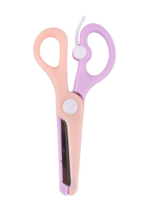 Tijera Escolar con Resorte Apertura 14CM