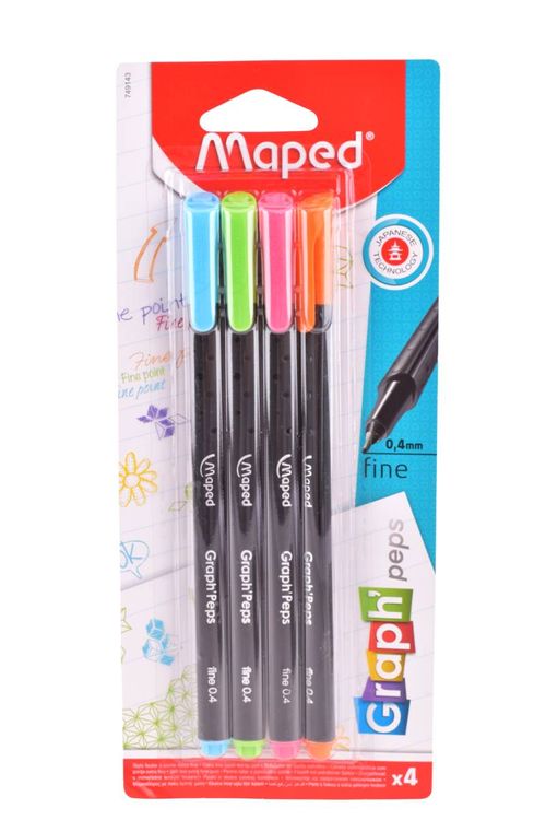 Microfibra Maped Graph Peps Color Fancy 4Un