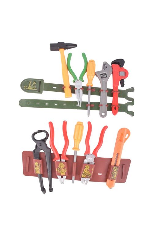 Set Herramientas de Juguetes con Cinturón 10Pz