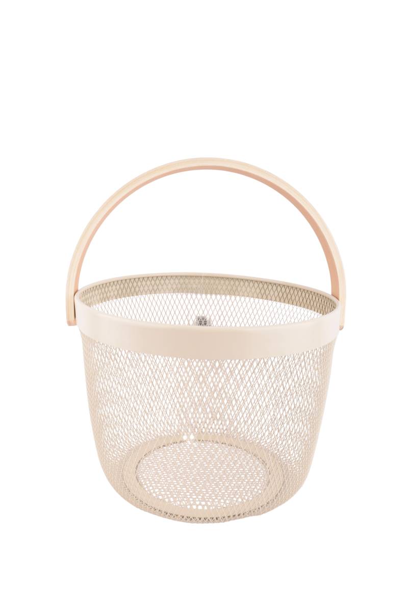 Canasto-Oval-Metal-M-Madera--25X19CM