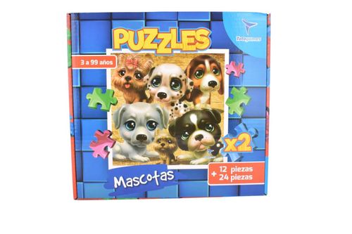 Puzzle Totogames Mascotas 12 y 24 Piezas