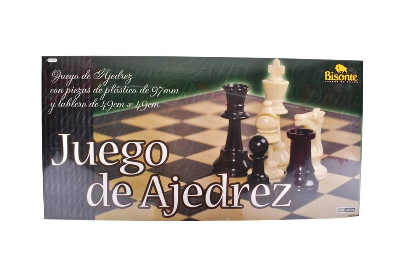 Ajedrez-Bisonte-Tablero-Plastico-49PZ