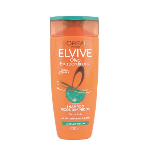 Shampoo Elvive Oleo Extraordinario Rizo 200ML
