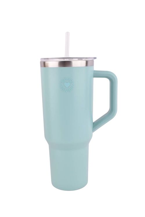 Vaso Térmico Trendy Acero con Manija,Tapa,Sorbete 1200ML