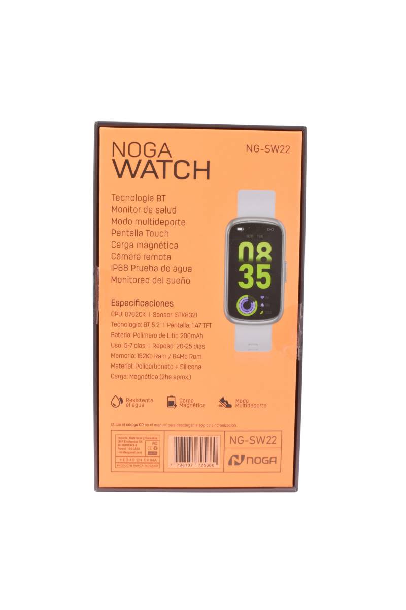 Smartwatch-Noga-IP68-Blanco