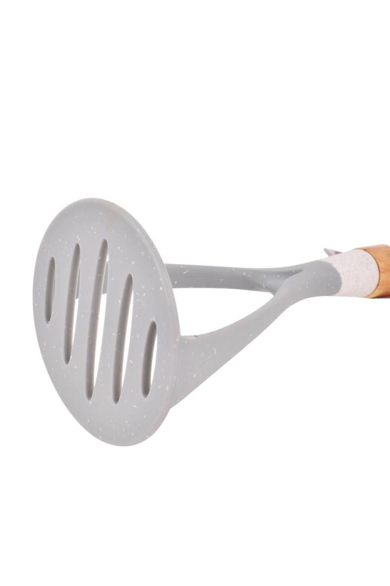 Pisa-Papas-Nylon-Gris-con-Mango-Madera-27CM