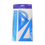 Set-Geometrico-Color-con-Regla-20CM-4Pz