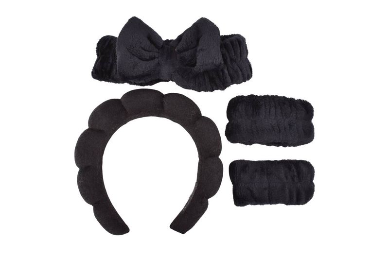 Set-Charm-Beauty-Vinchas-Skin-Care-Muñequeras--4Pz